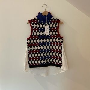 NWT sea New York sweater vest